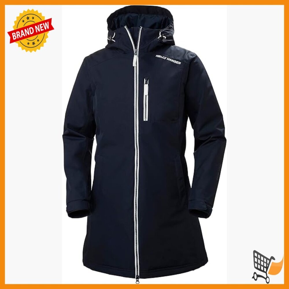 Women's Insulated Rain Jacket Waterproof Windproof Breathable Small